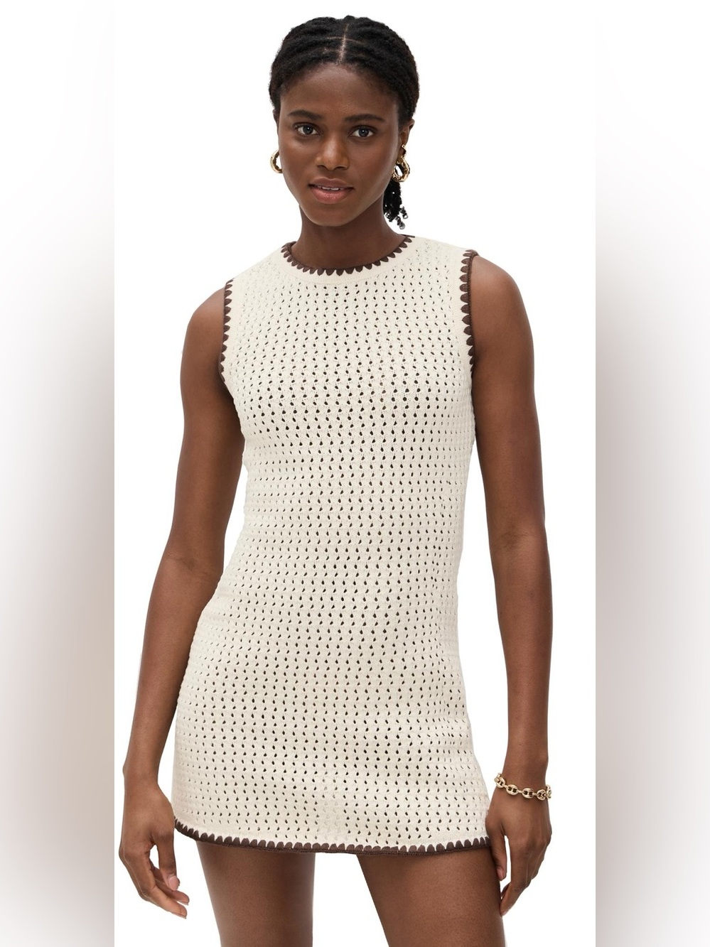Aligne Immy Crochet Mini Dress